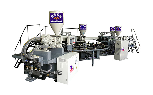 全自動(dòng)圓盤(pán)式四色塑膠鞋底成型機(jī)105-4C 全自動(dòng)圓盤(pán)式四色塑膠鞋底成型機(jī)105-4C